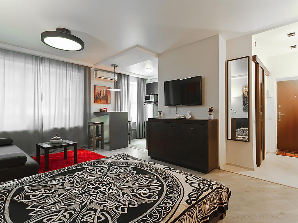 Swedish Studio At Myasnikova Apartment Minsk Ruang foto